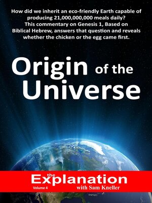cover image of Origin of the Universe